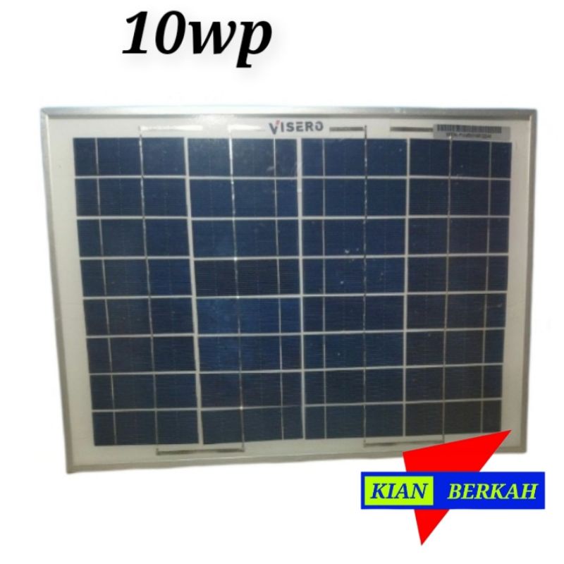solar panel surya solar cell module tenaga matahari VISERO 10WP