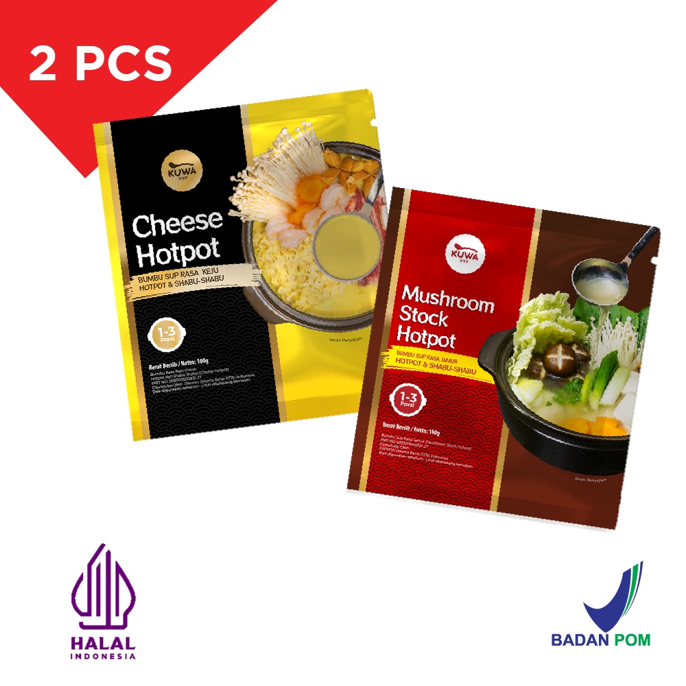 

KUWA Cheese Hotpot - Kaldu Sup Keju - 100g