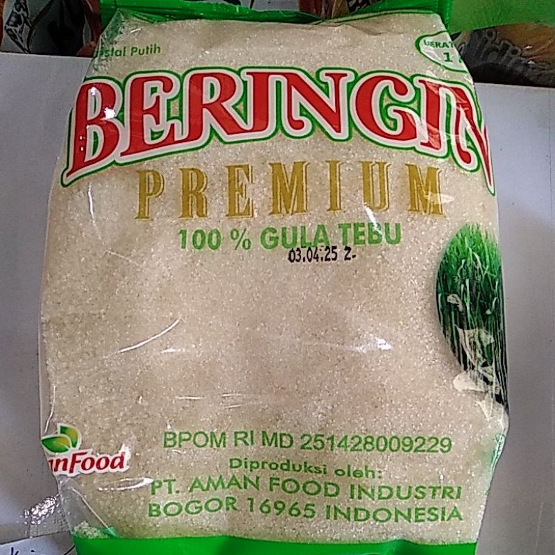 BARU Gula Kemas 1 kg Cap Beringin Asli Manis Gulanya