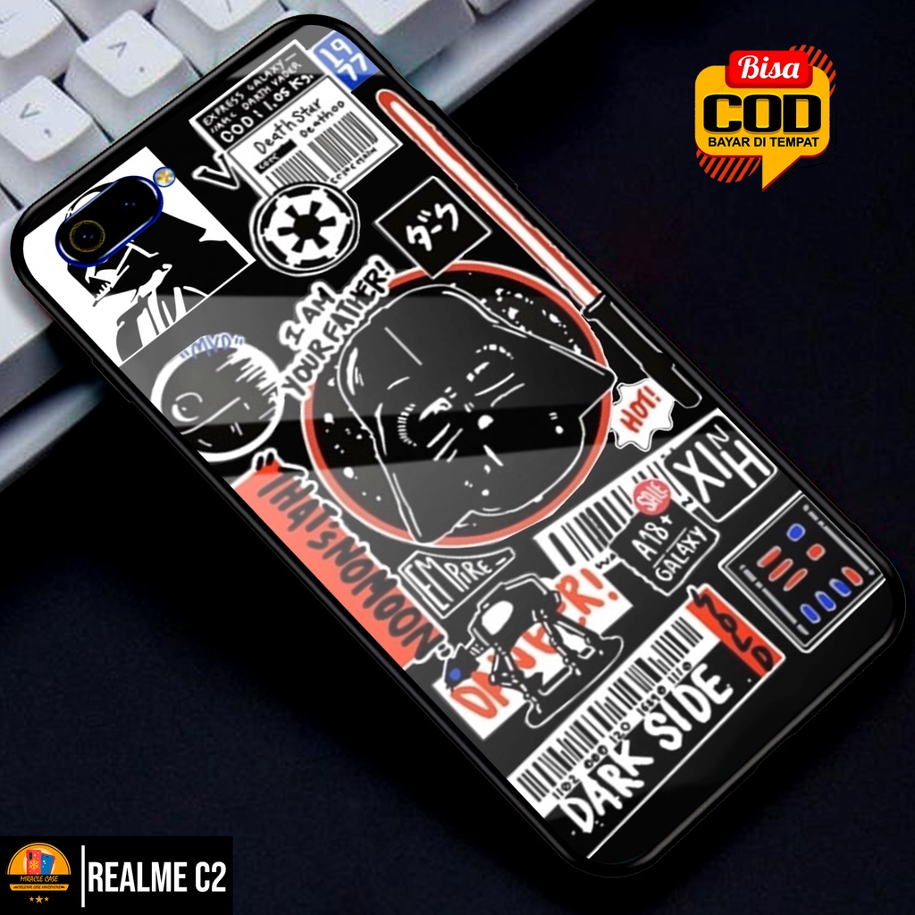 Case REALME C2 - Casing REALME C2 Terbaru 2022 MIRACLE CASE [ STW ] Silikon REALME C2 -  Case Hp - C