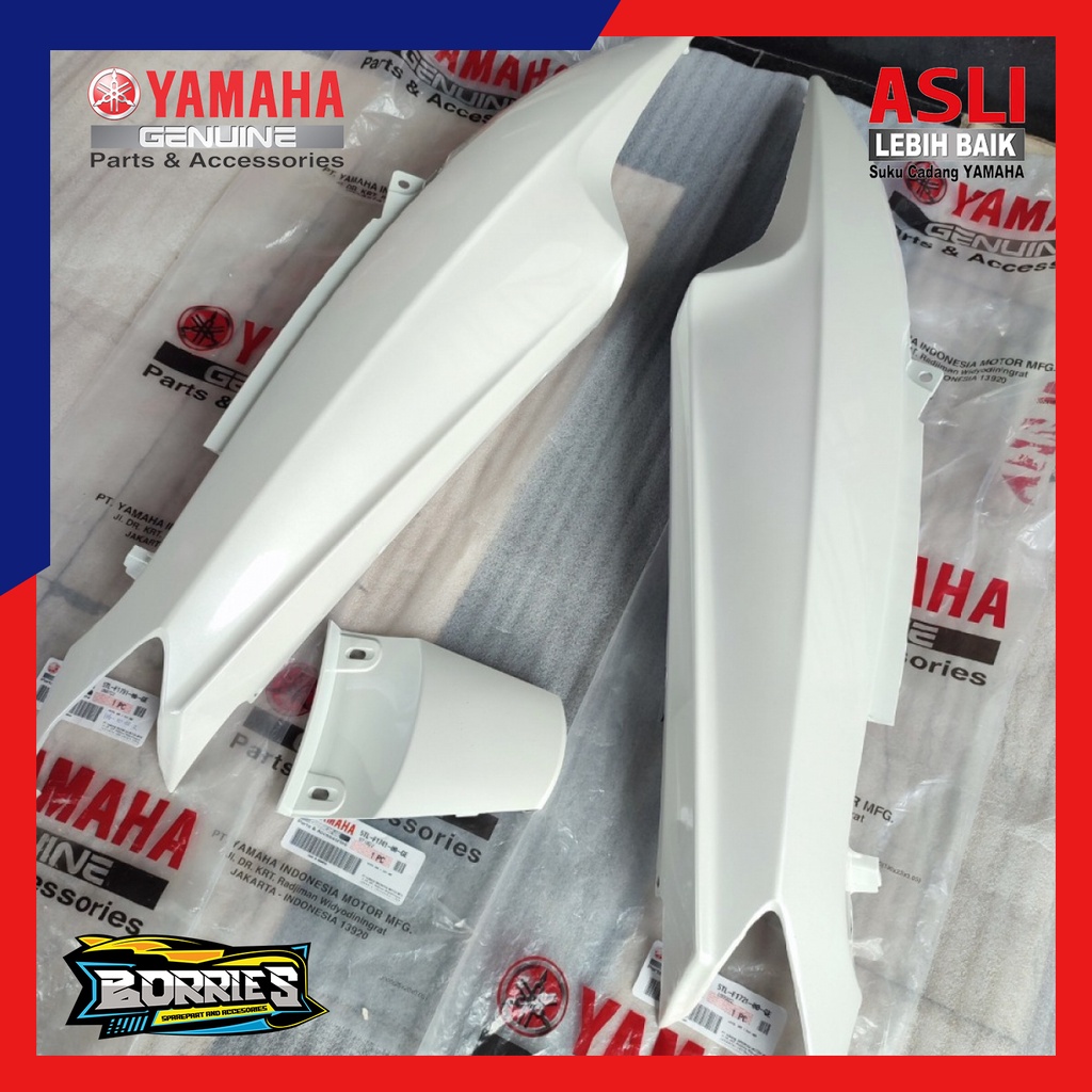 BODY SAMPING YAMAHA MIO SPORTY MIO SMILE WARNA PUTIH 5TL-F1721-00-GE &amp;