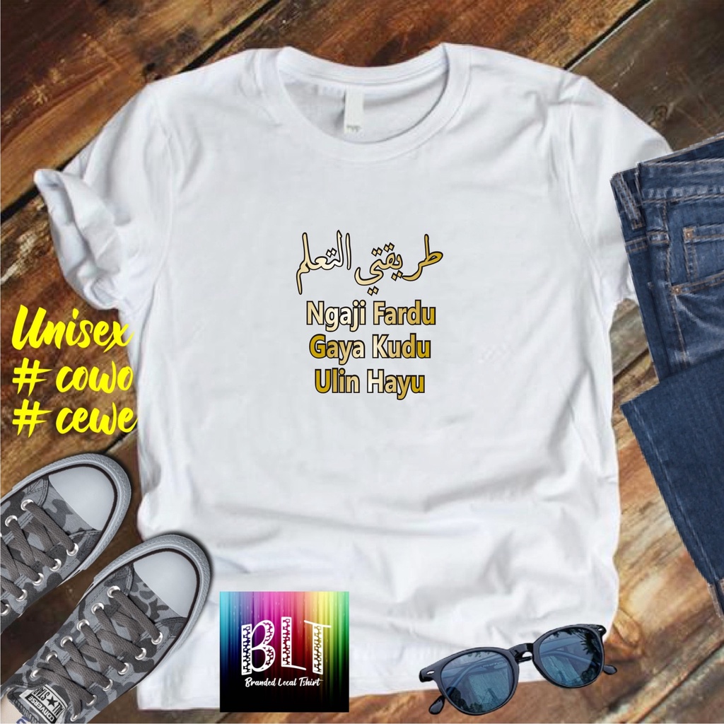 Cod Diskon Promo Gratis Ongkir/Kaos dtf NGAJI FARDU Kaos daKwah Islam Pesantren santri santriwati Kaos Pria Distro /Kaos Murah Kaos katun/Pakaian Pria  Pakaian Wanita Kaos Viral/Best Seller