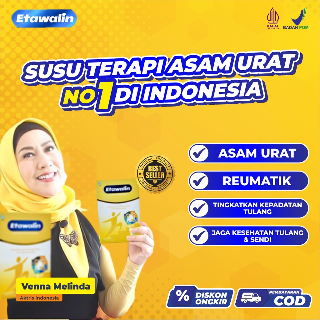 

- Susu Kambing Etawalin Asli Membantu Mengatasi Masalah Nyeri Sendi dan Masalah Asam Urat