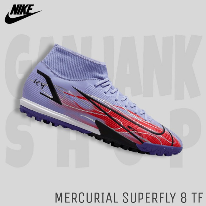 NIKE MERCURIAL SUPERFLY 8 MBAPPE A TF SEPATU FUTSAL 100% ORIGINAL BNIB