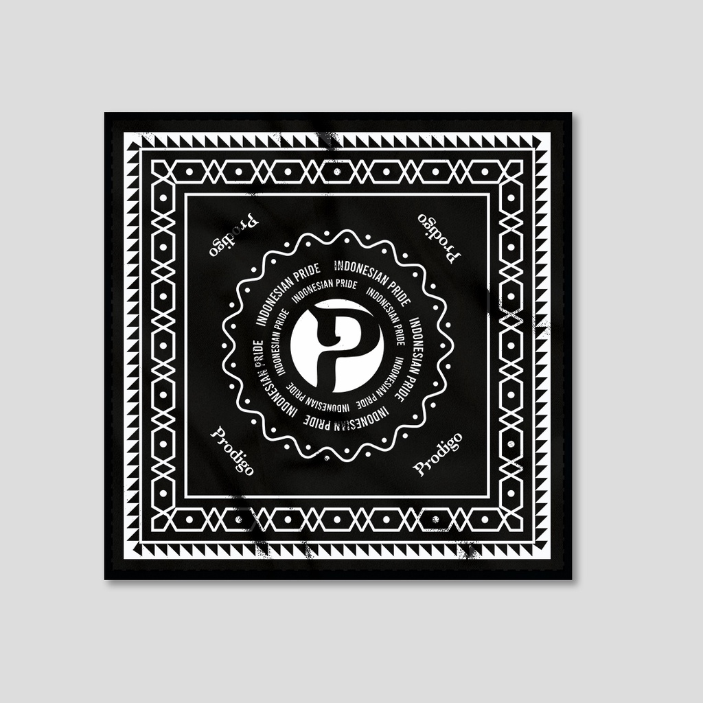 Prodigo * Slayer Bandana Ulos motif 6 | Paisley Scarf Syal Ikat Kepala | Masker Penutup Mulut Berkendara