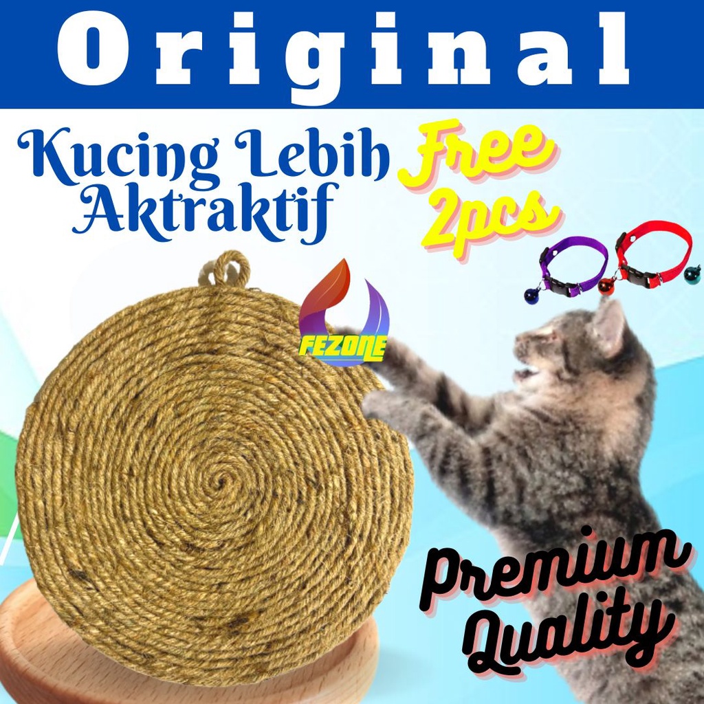 Garukan Kucing Tempel Dinding Cats FEZONE