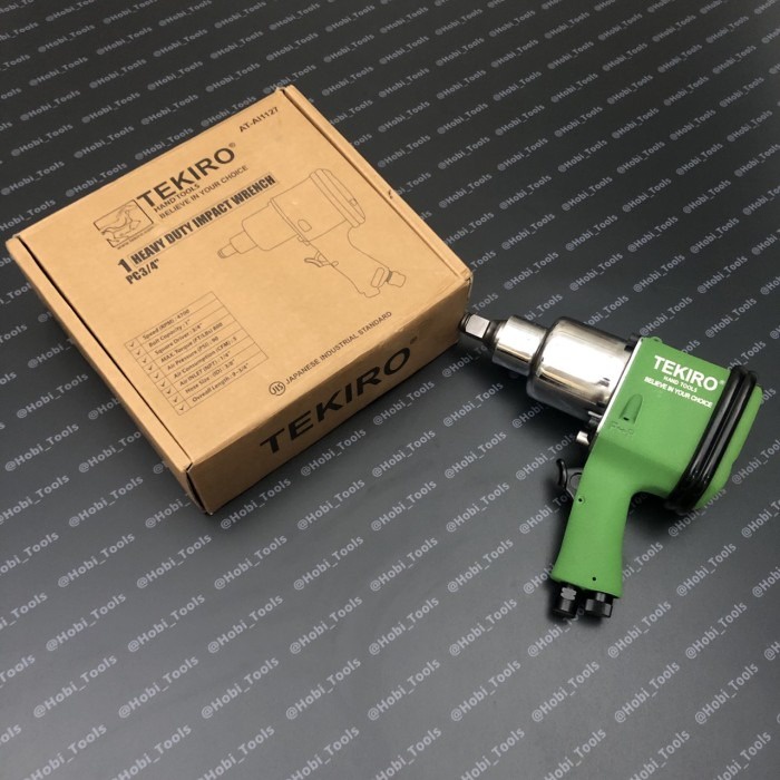 TEKIRO AIR IMPACT WRENCH 3/4" SET - MESIN BUKA BAUT ANGIN 3/4 INCH