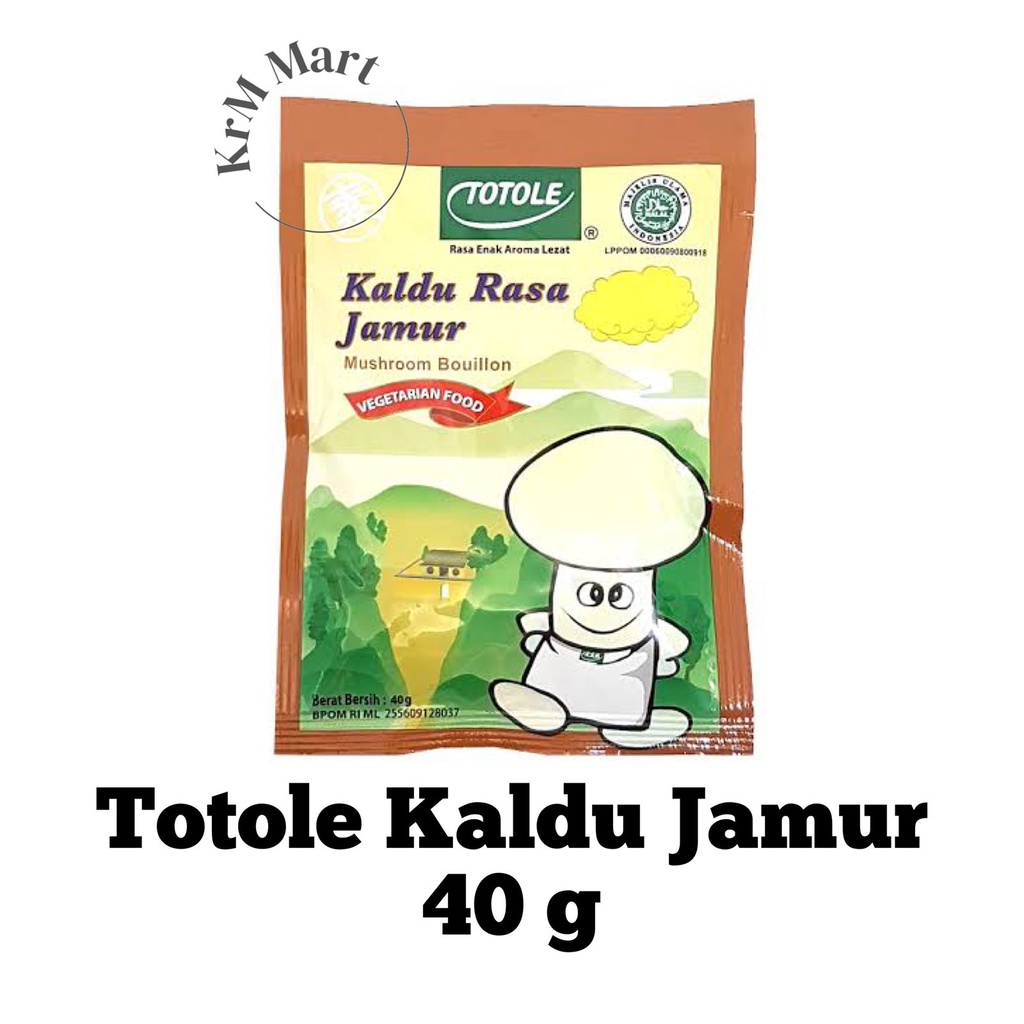 

Totole Kaldu Jamur 40 gr gram micin penyedap rasa