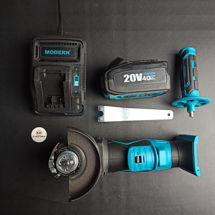 Mesin Gerinda Baterai Cordless Grinder MODERN MG-20Li Portable