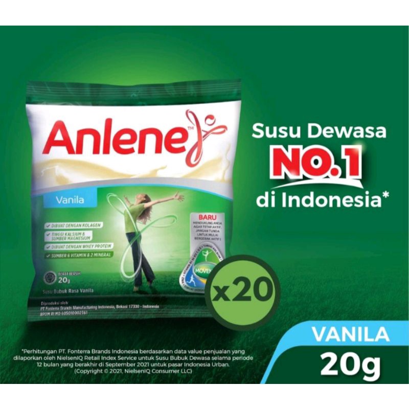 

Anlene sachet rasa vanila 10pcs