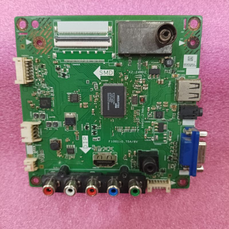 MESIN TV MOTHERBOARD - MAINBOARD - MOBO - MB tv SHARP LC 24LE5071