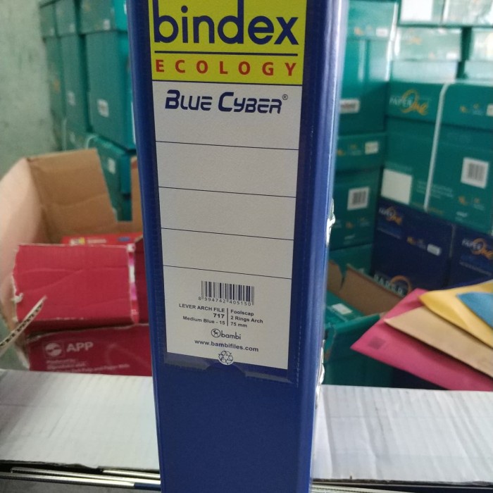 

Box File Ordner Bindex Bambi Folio Ecology Blue Cyber