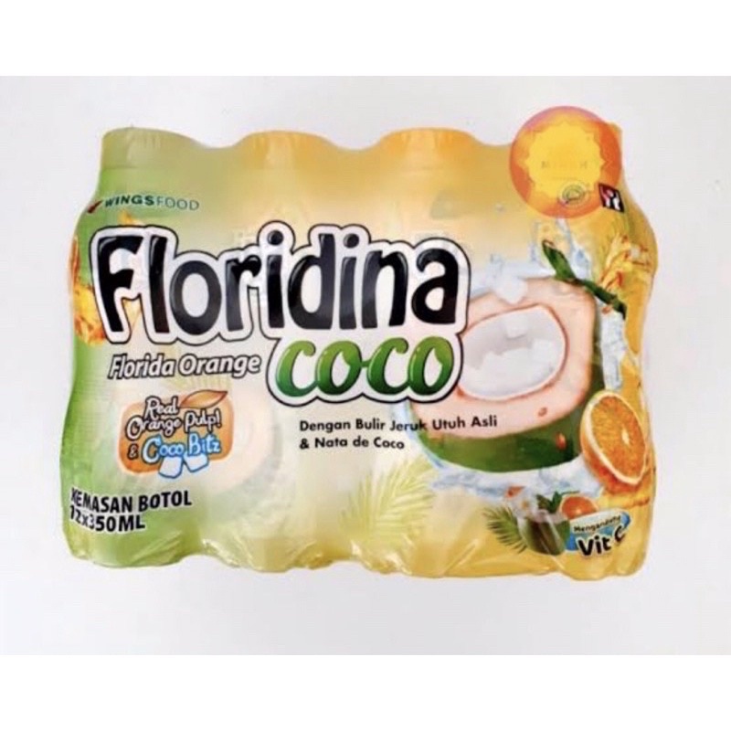 

FLORIDINA COCO 350ML DUS ISI 12 BOTOL/FLORIDINA RASA KELAPA