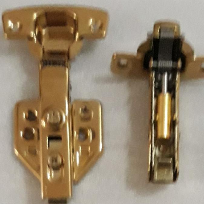 Engsel Sendok stainless VIGO Slow Motion Lurus, , Full Bengkok