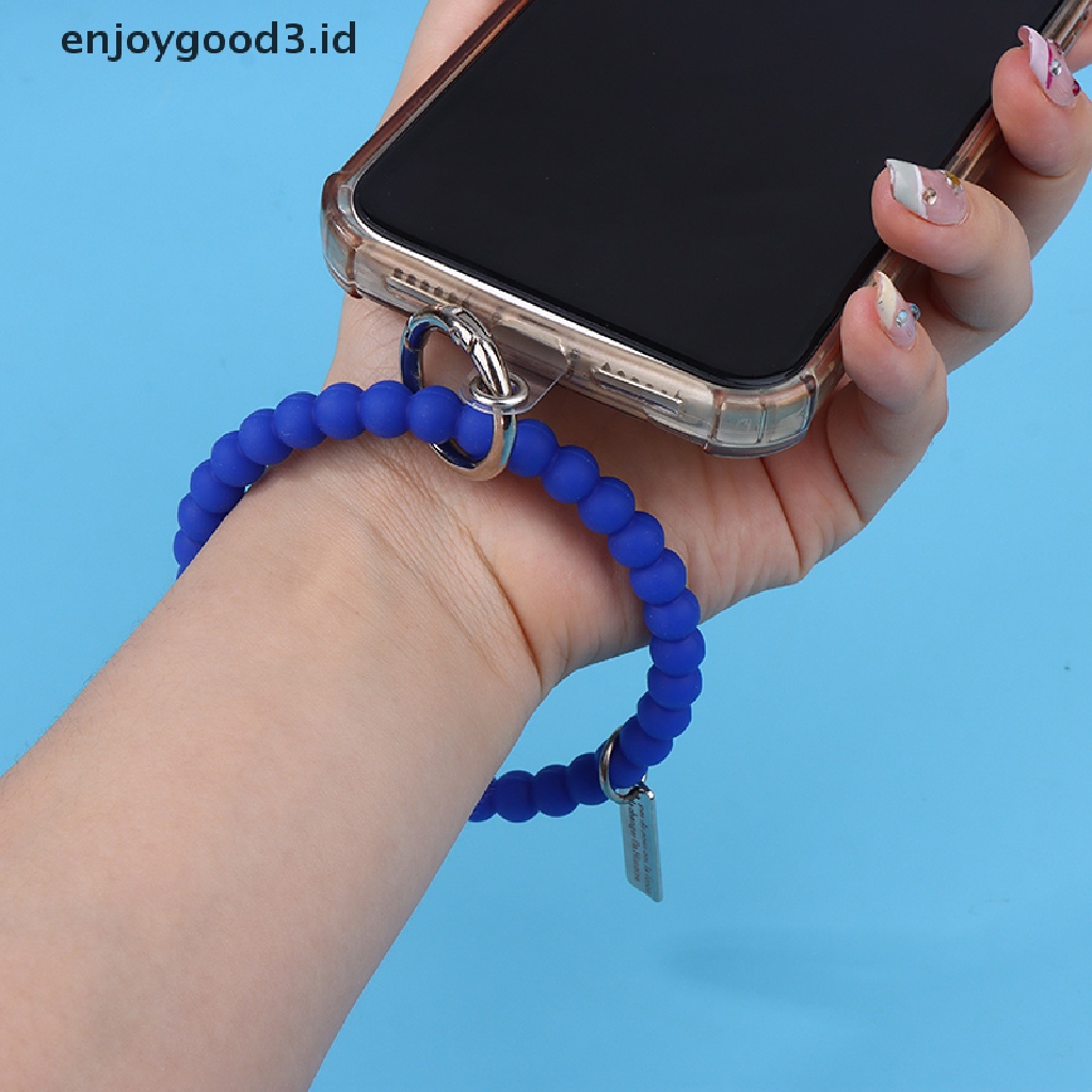 [Rready Stock] Cincin Gantung Universal Lanyard Silikon Lembut Gelang Anti Hilang Untuk Ponsel (ID)