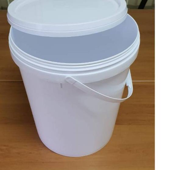 Segera Dapatkan (BARU) Ember Plastik 20 Liter / Pail 20 Liter (25KG) untuk Cat / Makanan / Packaging