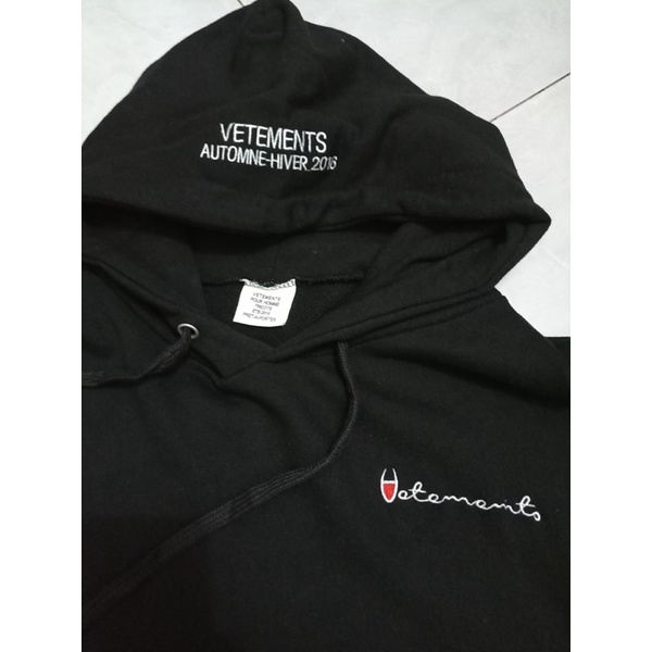 Hoodie Champion x Vetements