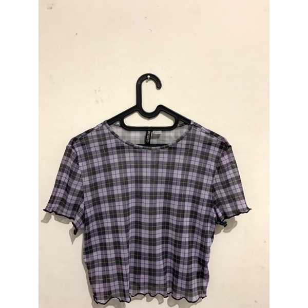 Preloved h&m mesh top