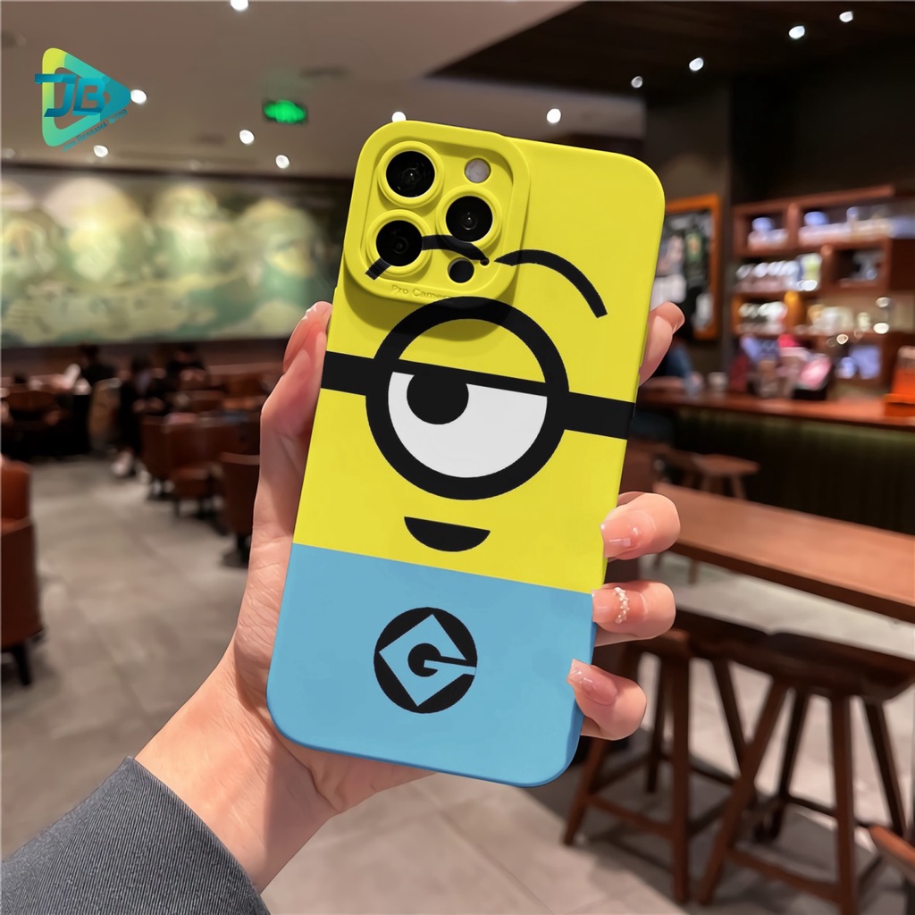 CUSTOM CASE SOFTCASE SILIKON PROCAMERA MINNION CUSTOM OPPO A3S A1K A5S A7 A37 NEO 9 A15 A15S A16 F1S A59 A96 A52 A92 A31 A8 A33 A53 A9 A5 2020 JB7115