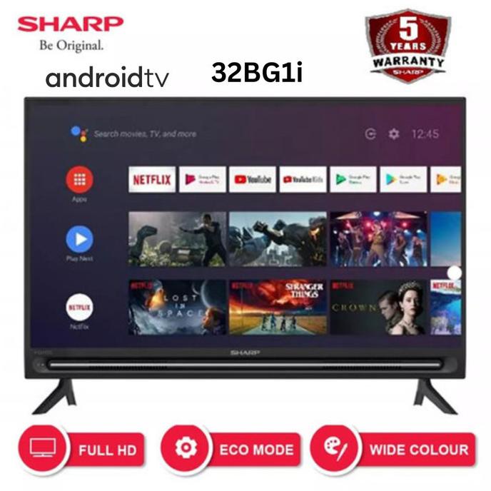 HRG DISKON Sharp Aquos 32 Inch 2T-C32BG1i Android TV