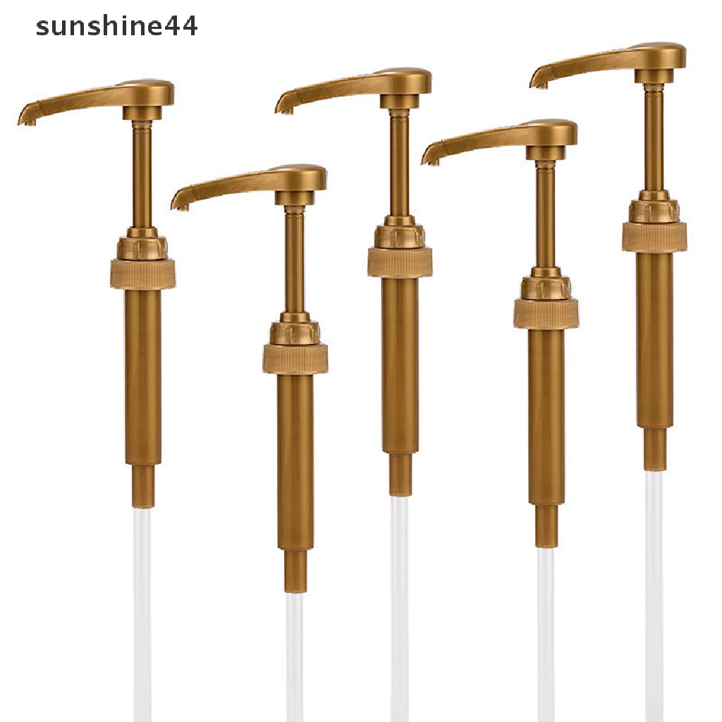 Sunshine1/5pcs Kopi 750ML Dispenser Syrup Pump Pompa Sirup Kopi Topper Disp.