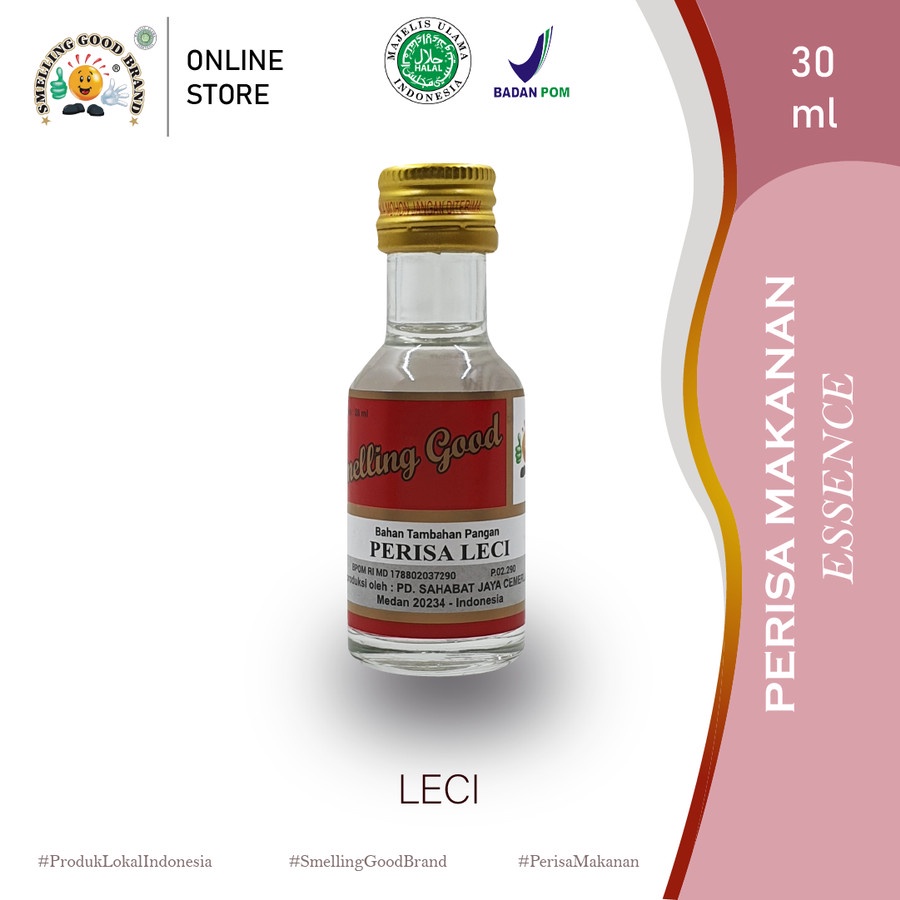 

Perisa Makanan Smelling Good 30ml - Leci