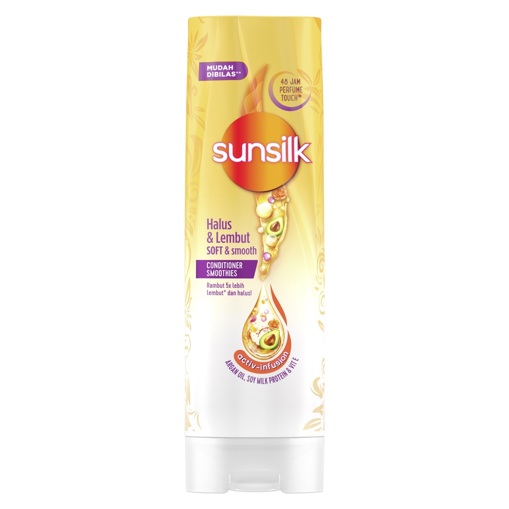 SUNSILK Soft Smooth (kuning) Conditioner 70 mL