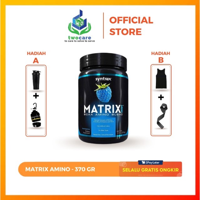 Syntrax Matrix BCAA Amino Blend 30 serving electrolyte recovery