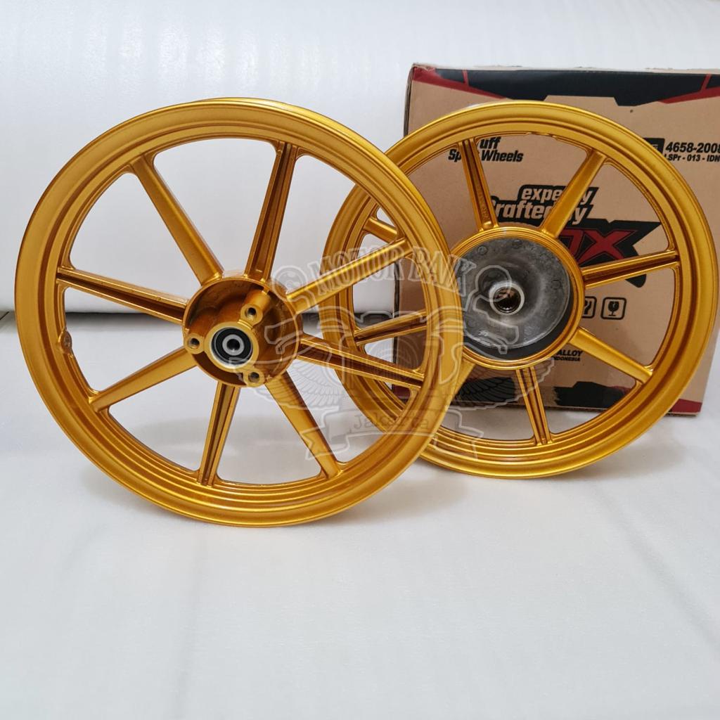 velg pelek velek palang 8 vox mio j lubang cakram baut 3 1set depan belakang 160 185 ring 14