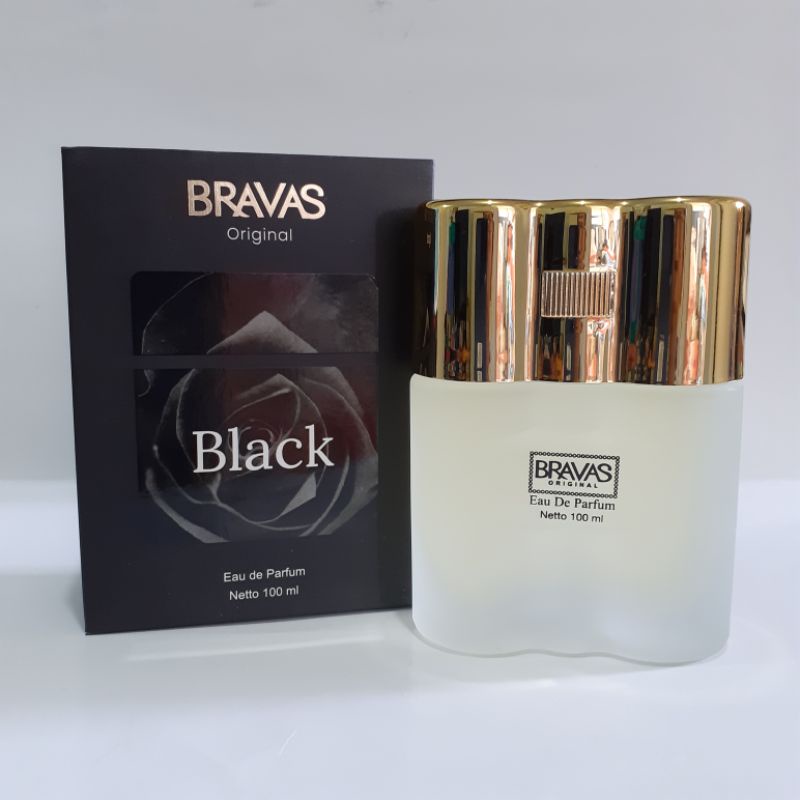 Parfum pria BRAVAS ORIGINAL BLACK Edp 100 ml.