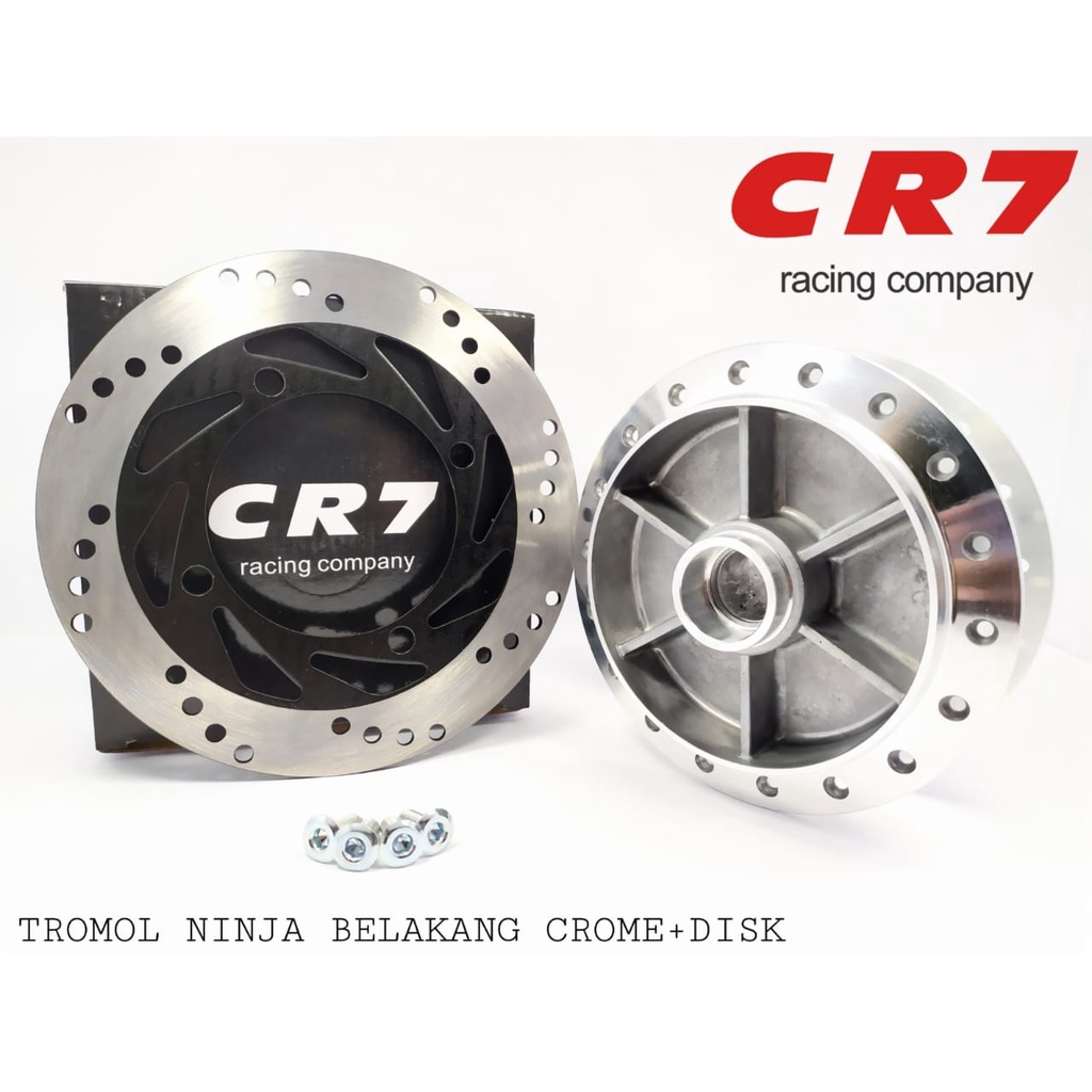 Teromol Tromoll Belakang Ninja 150 r rr Polish Chrome Free Cakram