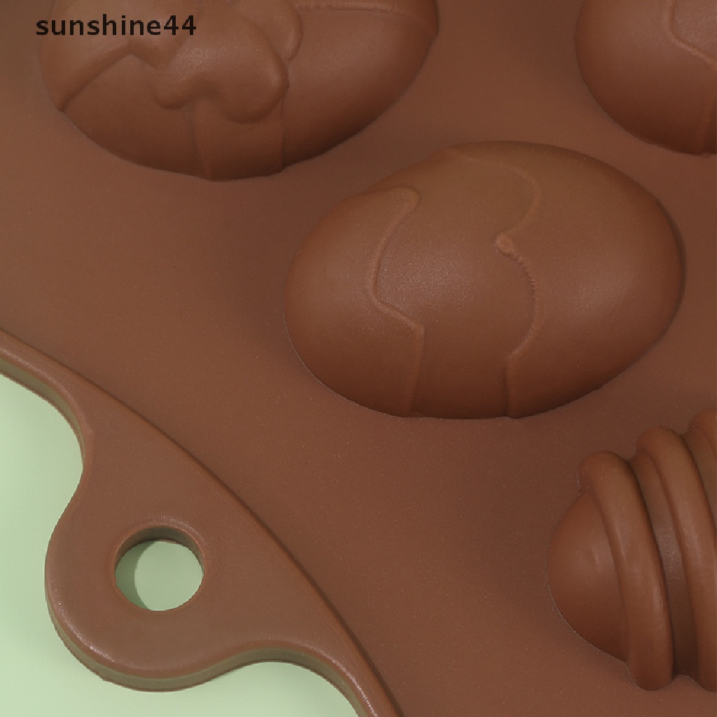 Sunshine 15Cavity Pentagram Star Egg Silicone Mold Cetakan Kue Coklat Fondant Baking.