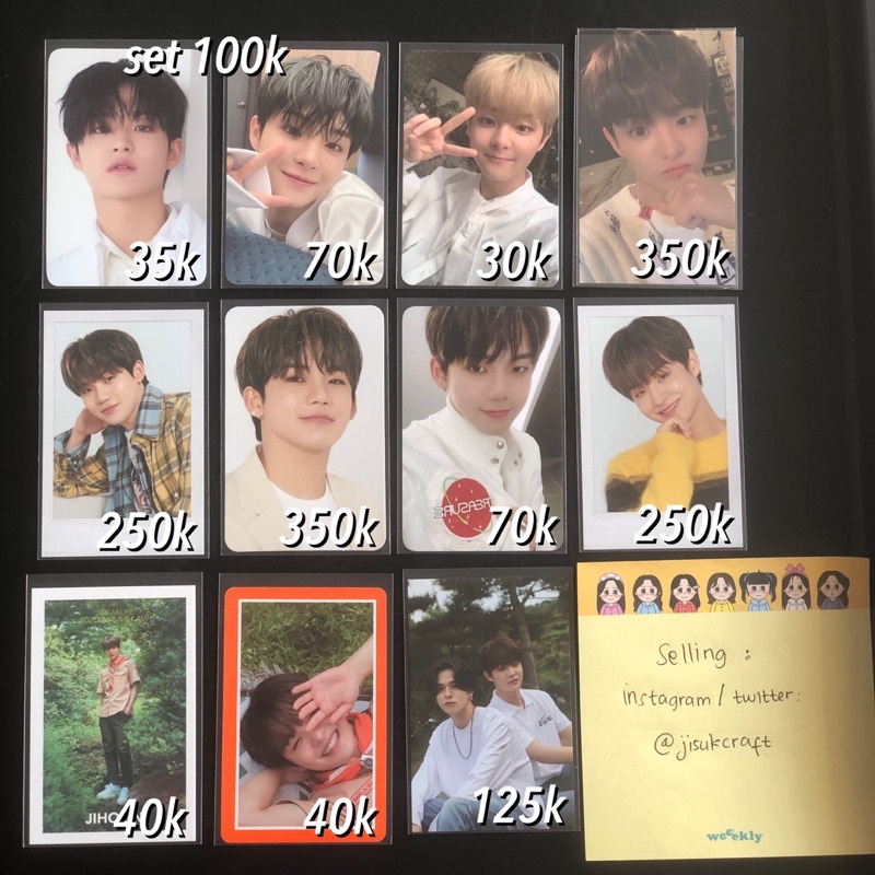 [BACA DESKRIPSI] Photocard PC TREASURE 1 Choi Hyunsuk Park Jihoon the first step chapter astronot kt