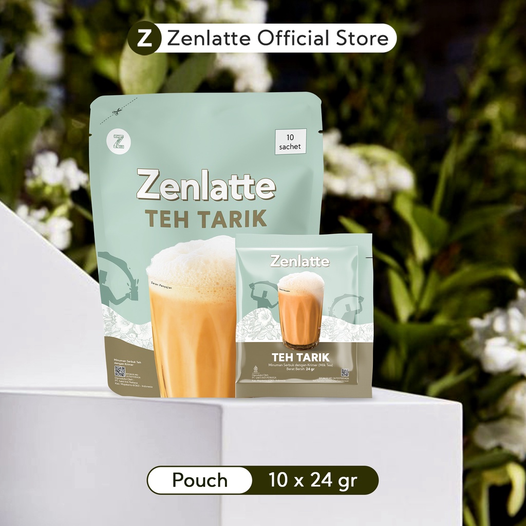 NEW ARRIVAL!! Zenlatte Teh Tarik Pouch - 1 Karton