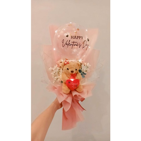 

KADO VALENTINE BUKET BUNGA BONEKA DAN BALON BISA HIDUP LAMPU