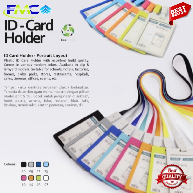 Name Tag ID Card Holder Gantungan Kartu Nama Gantungan Panitia Kepanitiaan Casing ID Card Frame Tempat Kartunama Lanyard Gantungan Kartu Nama Pengenal