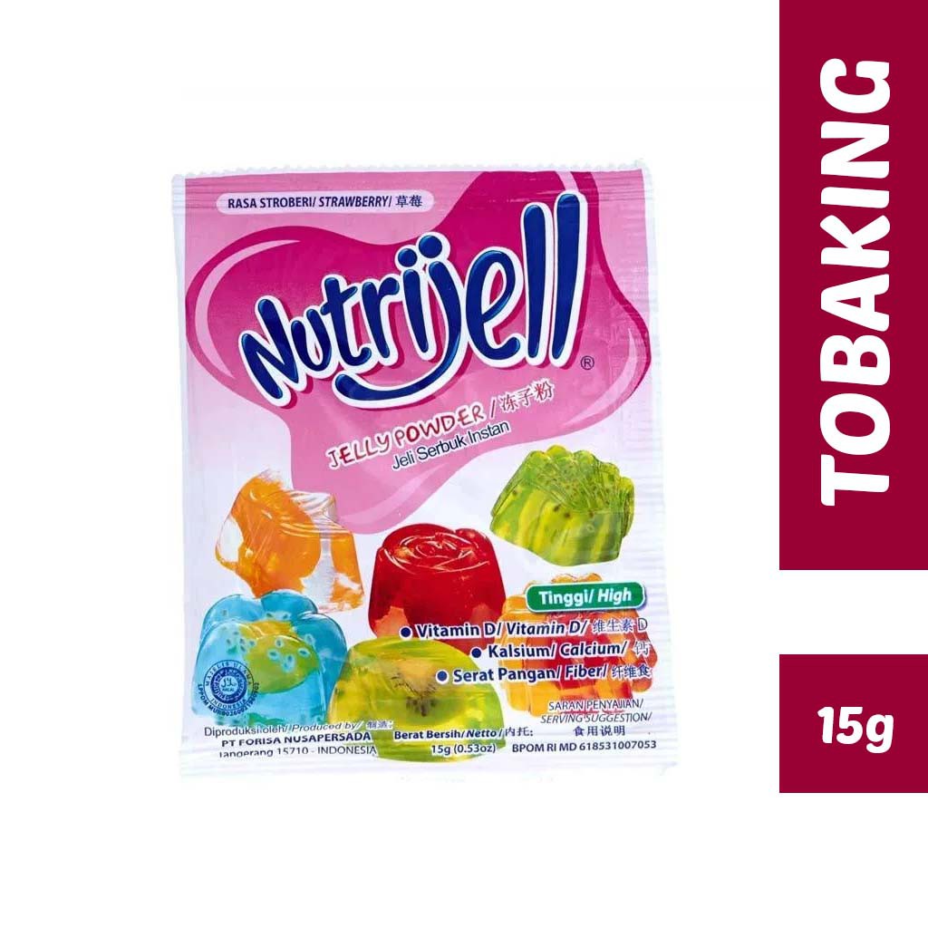 

Nutrijell Strawberry 15 gr