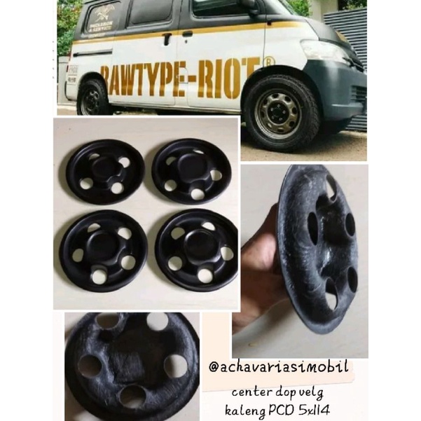 Center dop velg kaleng PCD 5x114