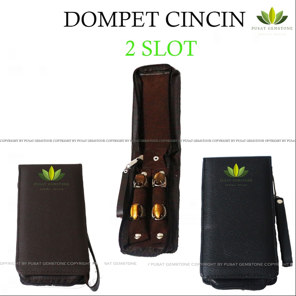 Tas Penyimpanan Batu 2 Slot