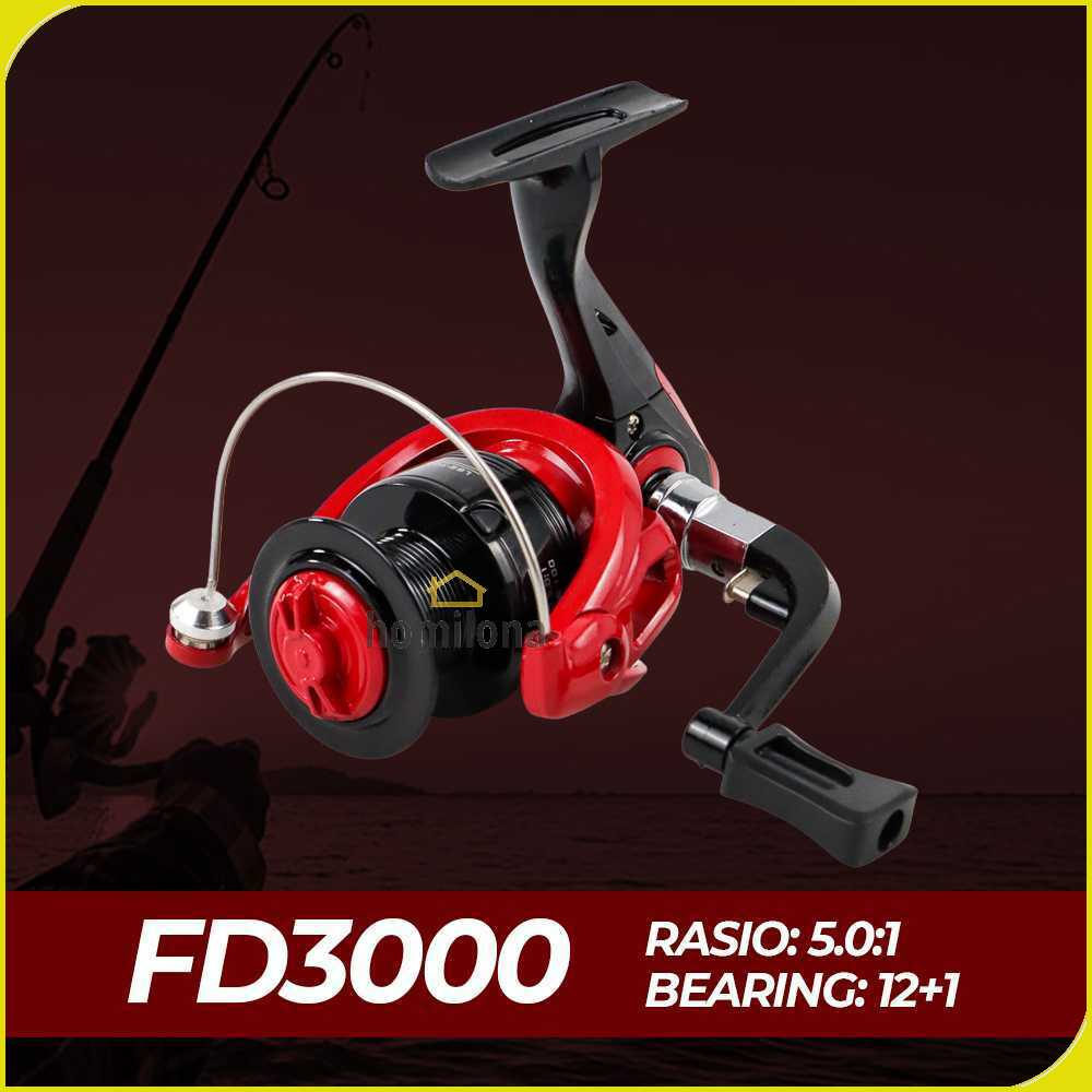 LIEYUWANG Reel Pancing Spinning 12+1 Ball Bearing 5.0:1