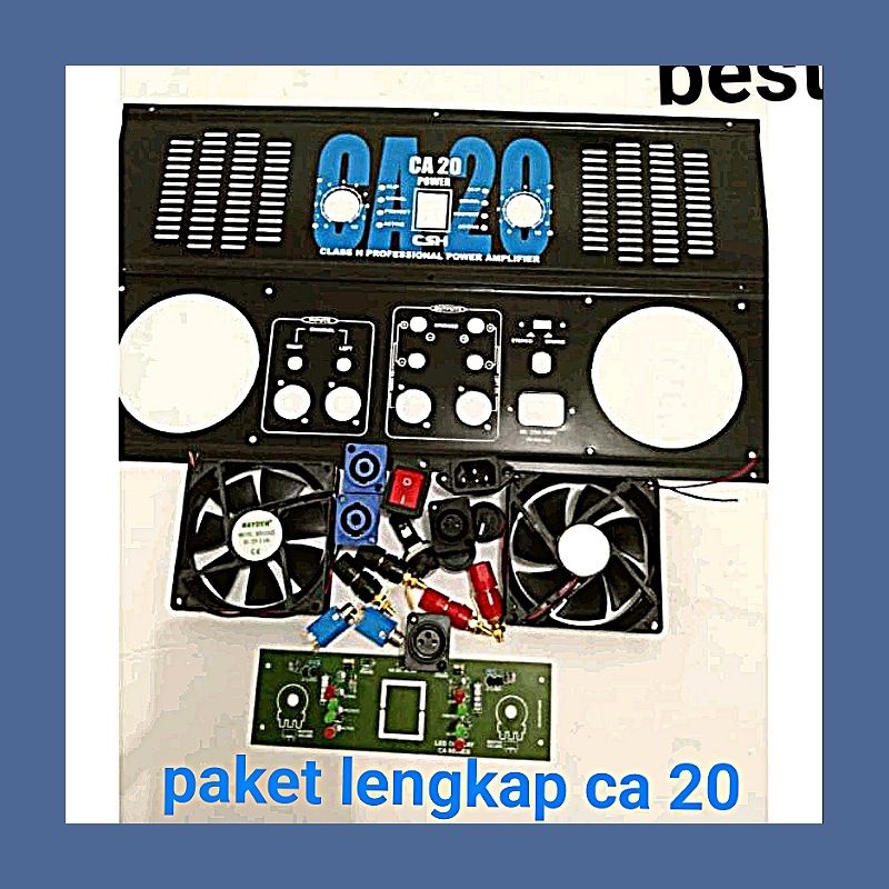 PLAT PANEL POWER CA 20 BAHAN TEBAL