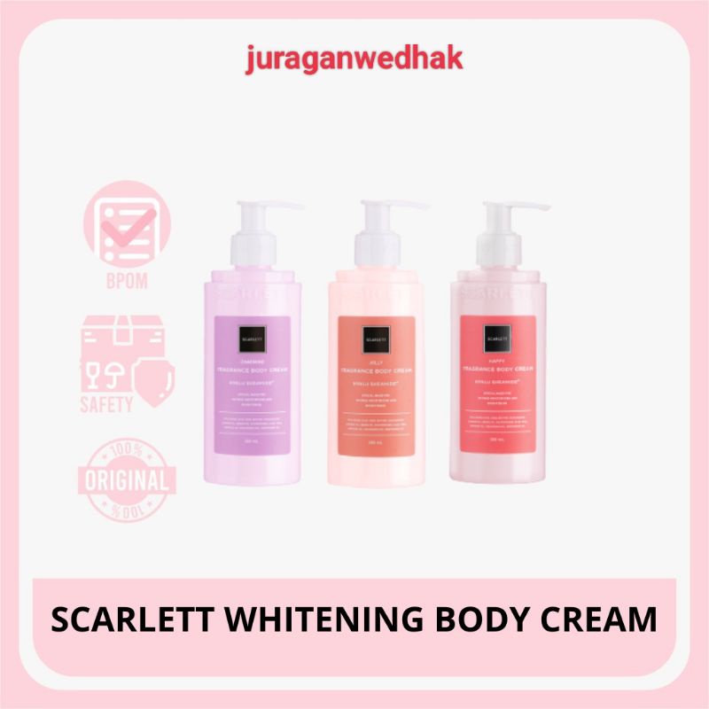 BODY CREAM SCARLETT
