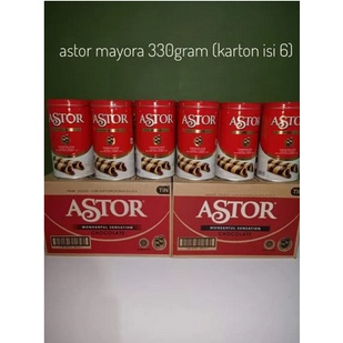 

Astor Wafer Roll Chocolate Kaleng DUS (isi 6 kaleng) Kue Lebaran Idul Fitri
