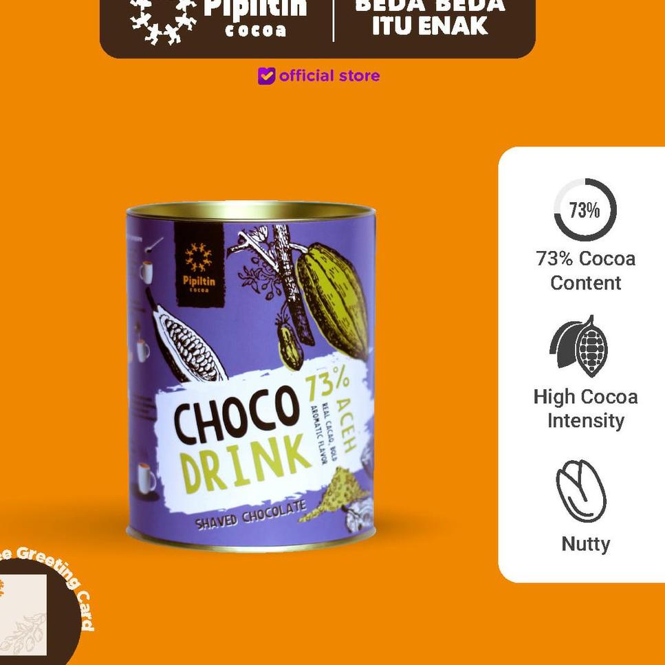 

Laris ★★ Pipiltin Cocoa Minuman Dark Coklat - Chocodrink Aceh 73% ✍