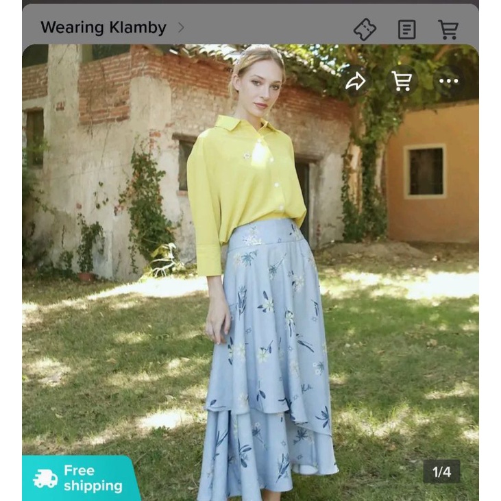 Gaia skirt by wearingklamby NEW