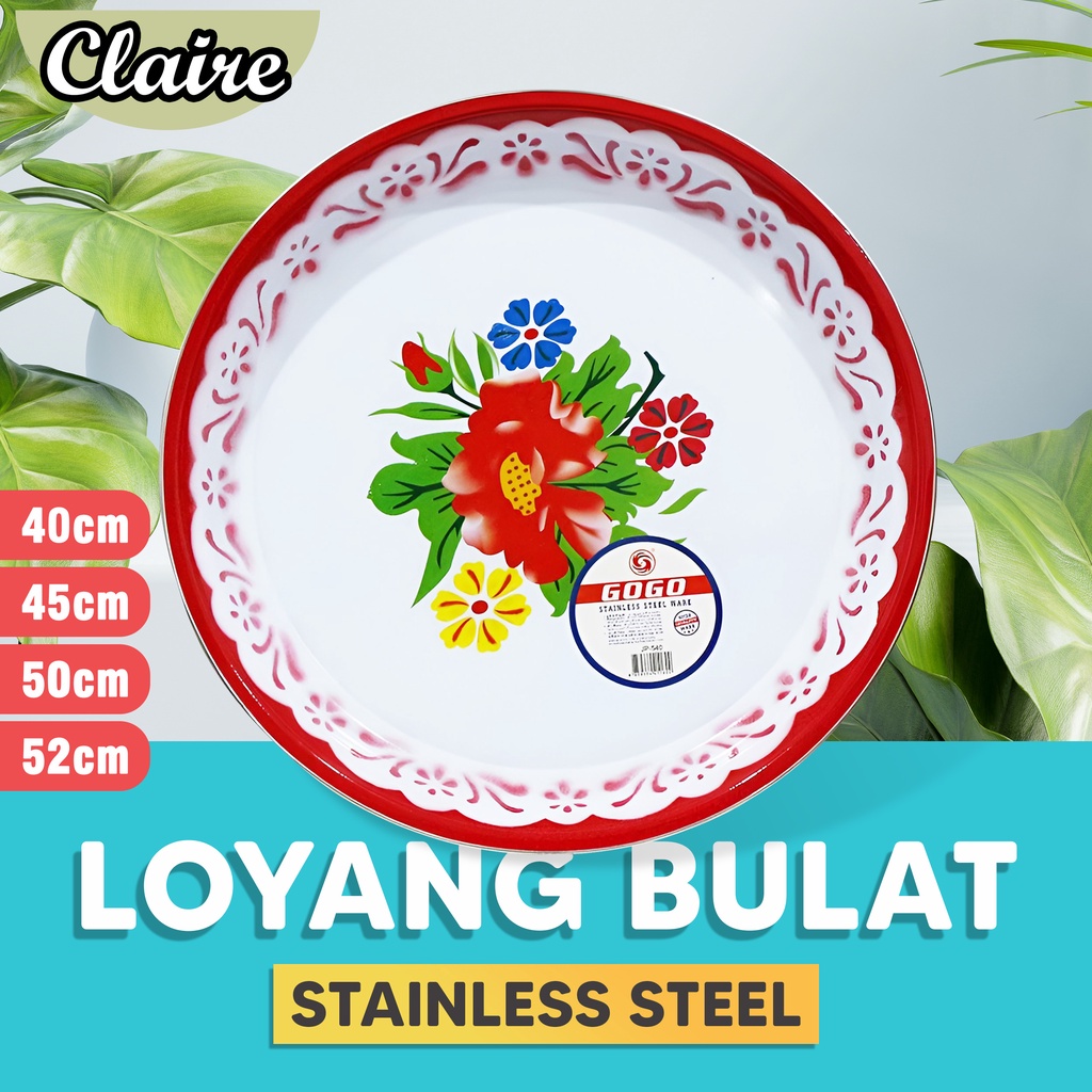 LOYANG MOTIF BUNGA / LOYANG NAMPAH KUE / LOYANG KALENG KEMBANG