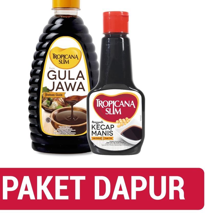 

Sale | KP8 | Paket Dapur: Tropicana Slim Gula Jawa 350ml & Kecap Manis 200ml