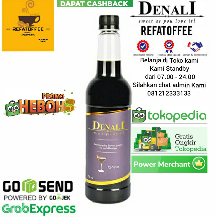 

KAHAVA SYRUP DENALI 750ML