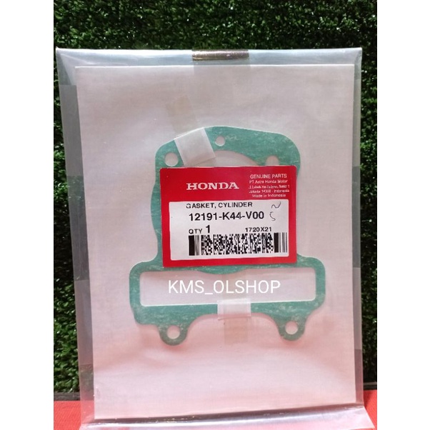Packing Block Bawah Gasket Cylinder BEAT POP ISS SCOOPY FI ISS BEAT FI ISS Asli Ori AHM 12191-K44-V00
