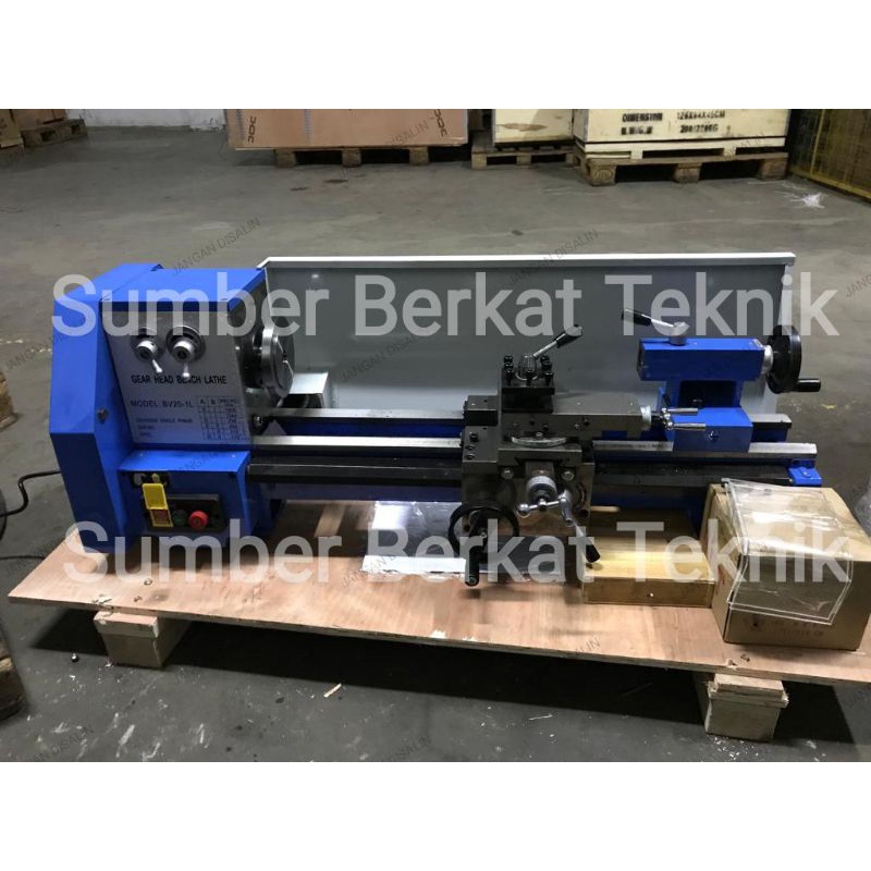 Mesin Bubut Besi Mini BV20L/Mini Lathe 52cm